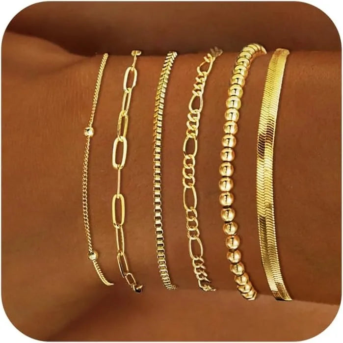 Chic Waterproof Gold Set