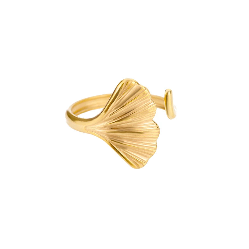 Ginkgo Glow Ring